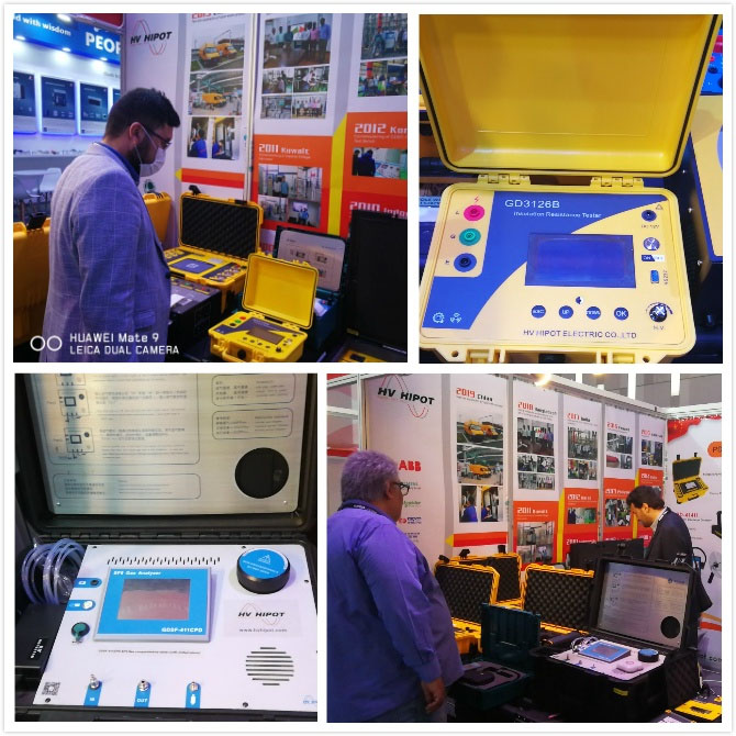 HV HIPOT Attend Middle-east Electricity Exhibition at Dubai1